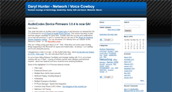Desktop Screenshot of darylhunter.me